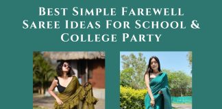 best-simple-farewell-saree-ideas