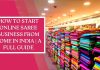 How To Start Online Saree Business
