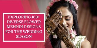 Flower Mehndi Designs for the Wedding Season