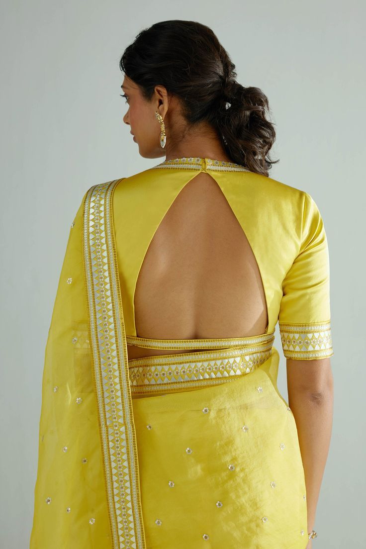 Back Neck Designs for Wedding Blouses