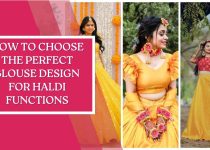 Blouse Design For Haldi Functions