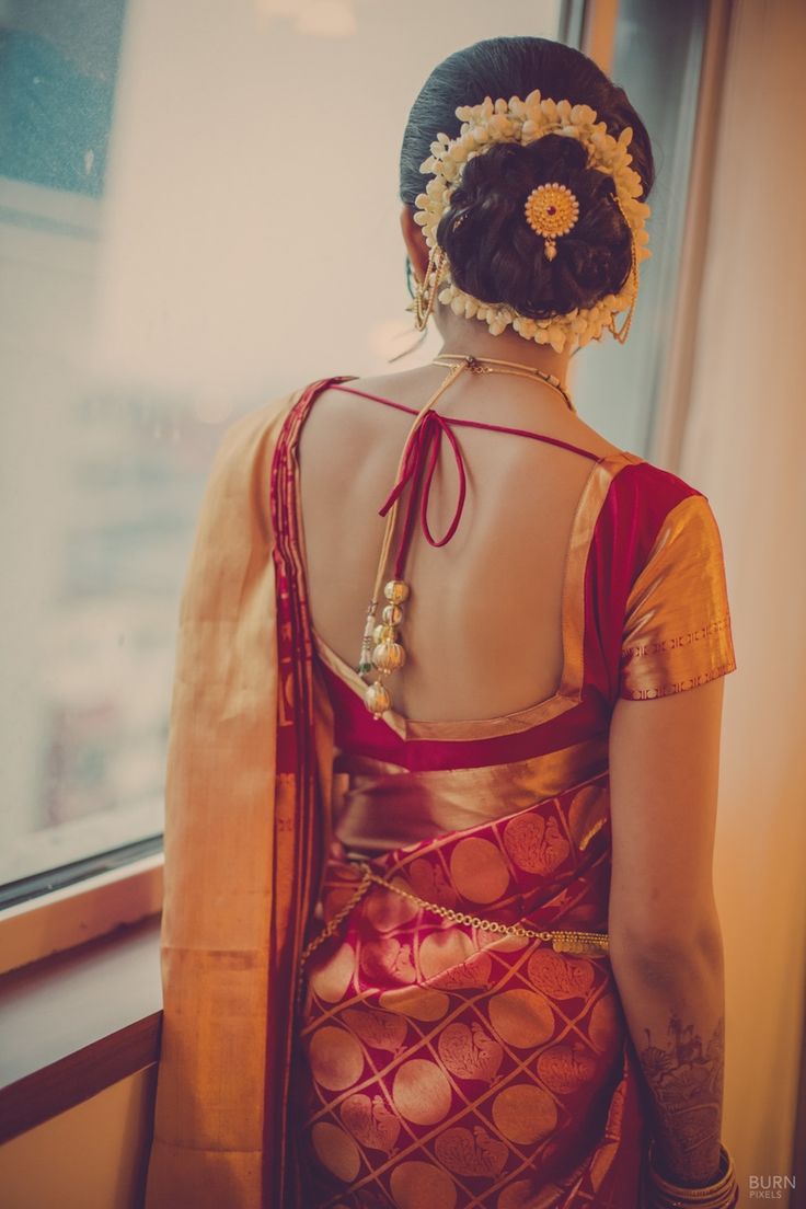 Indian Wedding Saree Blouse Back Designs