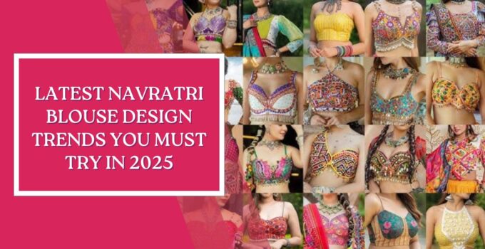 Latest Navratri Blouse Design